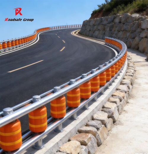 Latest company news about Autostradsrollerbeveiligingsrail Auto Truck Crash Warning Polyurethane Rolling Barrier System