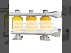 Flexibel anti-glansschild voor snelwegen Verblindend beveiligingsrail Glare Screen Roadway Product Panel Board