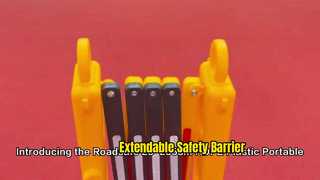 HDPE-veiligheidshek, 97 cm hoog, uitschuifbaar tot 255 cm