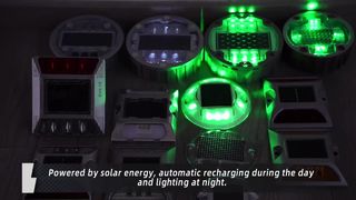 Solar Road Studs verbeteren de veiligheid