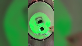 Solar Road Stud-testen Heldere veiligheid