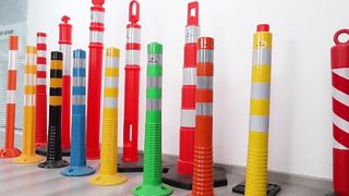 Verkeersafbakeningspost Beveilig uw wegen